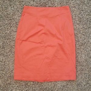 Orange skirt